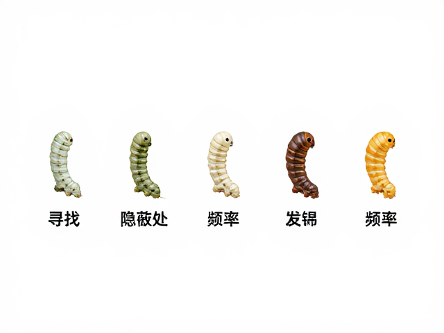 蚕宝宝蜕皮周期揭秘，寻找隐蔽处，生长阶段决定频率