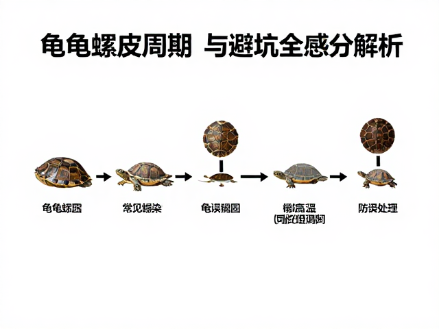龟壳蜕皮周期与避坑指南，防高温防感染全解析