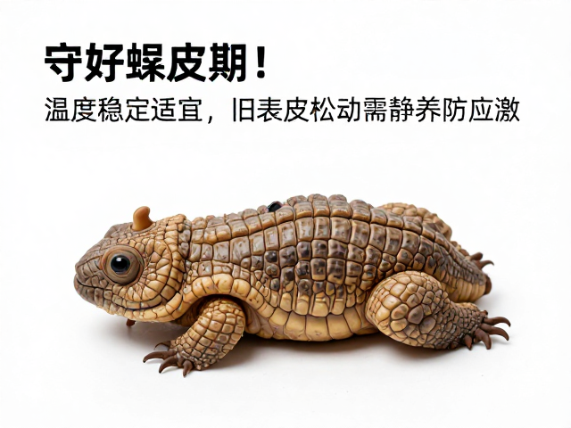守好蜕皮期！温度稳定适宜，旧表皮松动需静养防应激