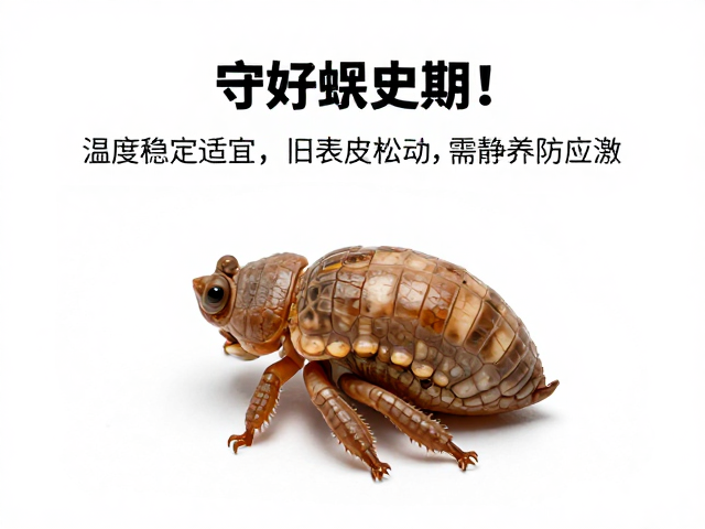 守好蜕皮期！温度稳定适宜，旧表皮松动需静养防应激