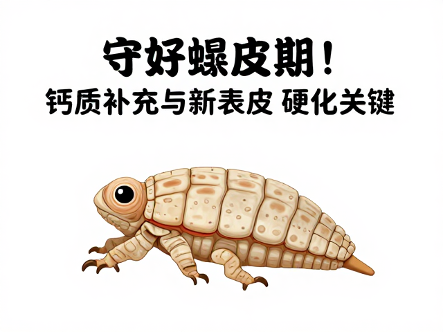 守好蜕皮期！钙质补充与新表皮硬化关键，避坑指南