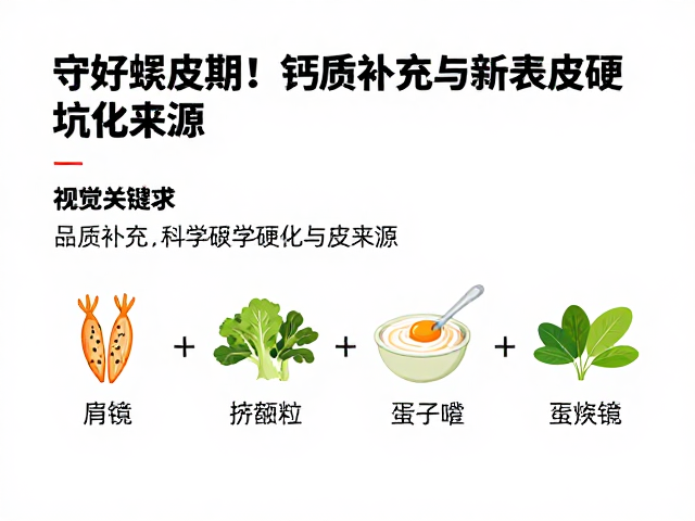 守好蜕皮期！钙质补充与新表皮硬化关键，避坑指南