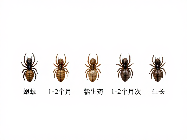 幼蛛蜕皮周期，高湿度环境如何影响1-2个月一次的生长？