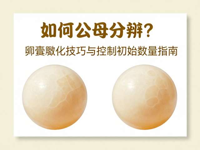 如何公母分辨？卵囊孵化技巧与控制初始数量指南