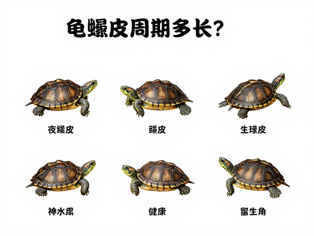 乌龟蜕皮周期多长？避光养护与健康评估全指南