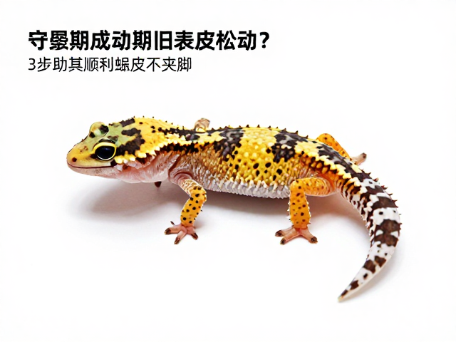 守宫蜕皮期成蛛旧表皮松动？3步助其顺利蜕皮不夹脚