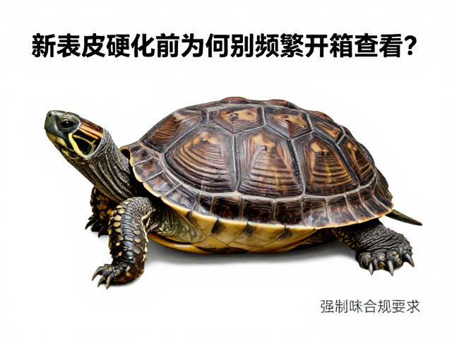 龟龟蜕皮周期详解，新表皮硬化前为何别频繁开箱查看？