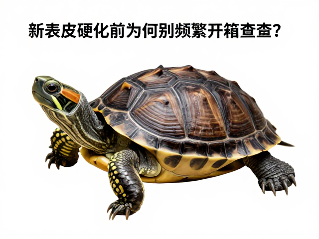 龟龟蜕皮周期详解，新表皮硬化前为何别频繁开箱查看？