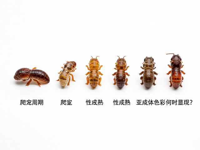 爬宠蜕皮周期与性成熟,亚成体色彩何时显现?
