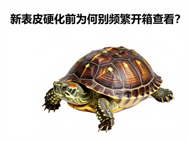 龟龟蜕皮周期详解，新表皮硬化前为何别频繁开箱查看？