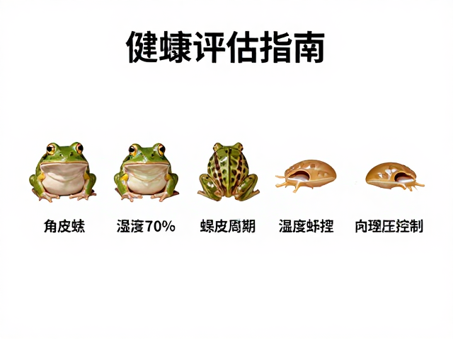 角蛙蜕皮周期与湿度70%-85%控制，附健康评估指南
