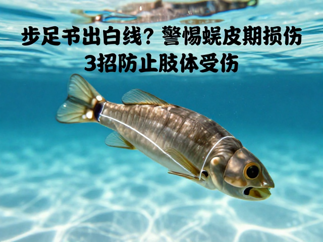 步足关节出白线?警惕蜕皮期损伤,3招防止肢体受伤