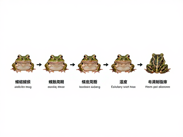 角蛙蜕皮周期与湿度70%-85%控制，附健康评估指南