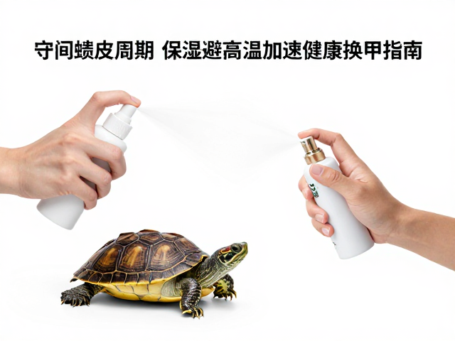 守龟蜕皮周期，喷雾保湿避高温，加速健康换甲指南