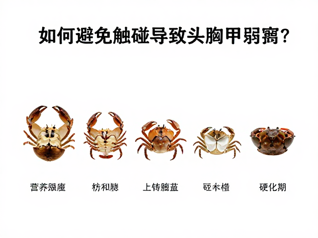 蟹蜕皮周期详解，如何避免触碰导致头胸甲剥离？