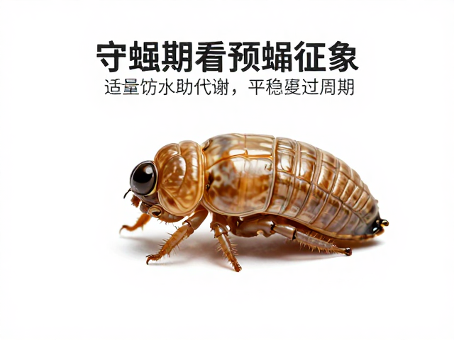 守蜕皮期,看预蜕皮征象,适量饮水助代谢,平稳度过周期