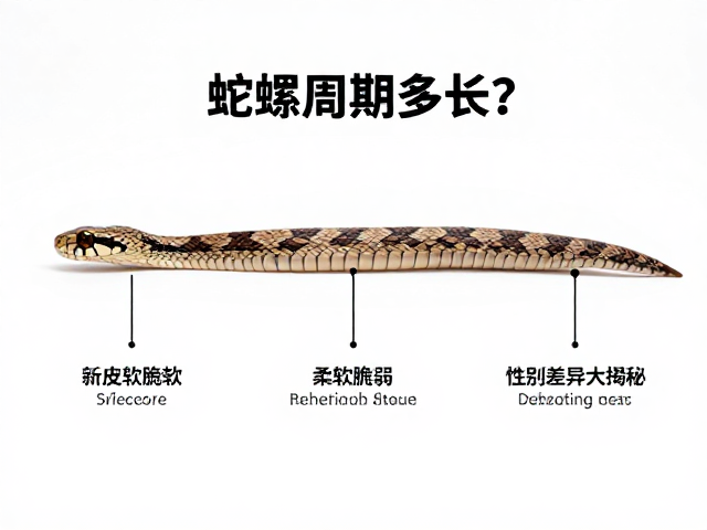 蛇蜕皮周期多长？新皮柔软脆弱，性别差异大揭秘
