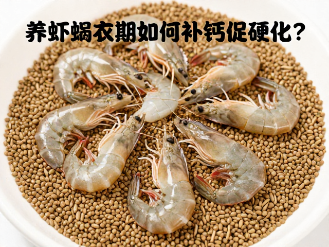 养虾蜕皮期如何补钙促硬化?饲料大小匹配关键技巧