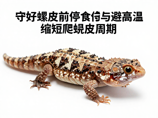 守好蜕皮前停食与避高温,缩短爬宠蜕皮周期