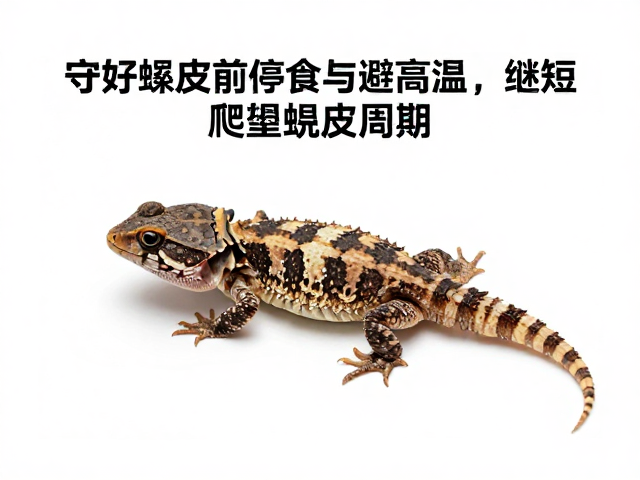 守好蜕皮前停食与避高温,缩短爬宠蜕皮周期
