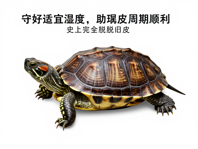 守好适宜湿度，助龟蜕皮周期顺利，实现完全脱离旧皮