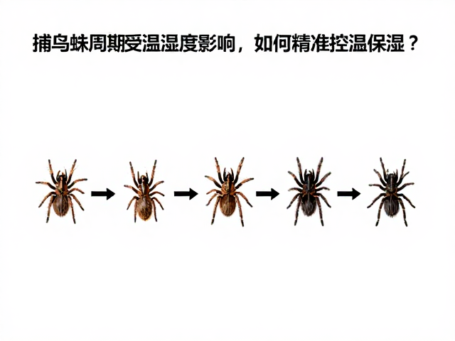 捕鸟蛛蜕皮周期受温湿度影响，成蛛期如何精准控温保湿？