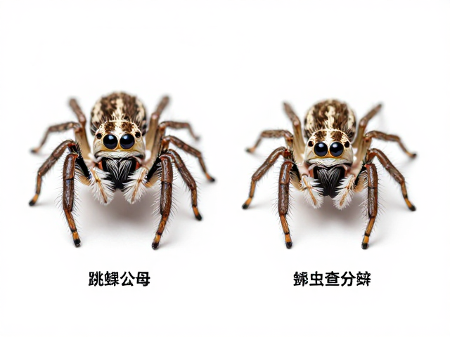 跳蛛公母分辨与定期检查寄生虫指南
