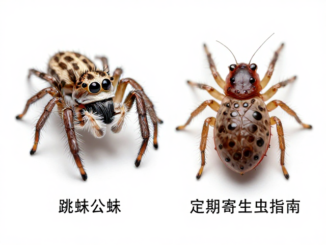 跳蛛公母分辨与定期检查寄生虫指南