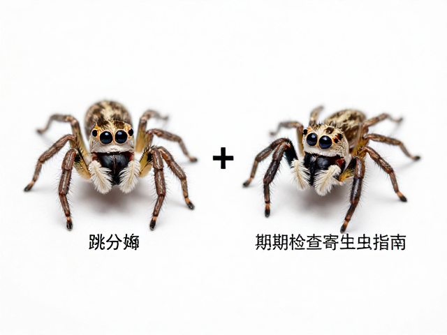 跳蛛公母分辨与定期检查寄生虫指南