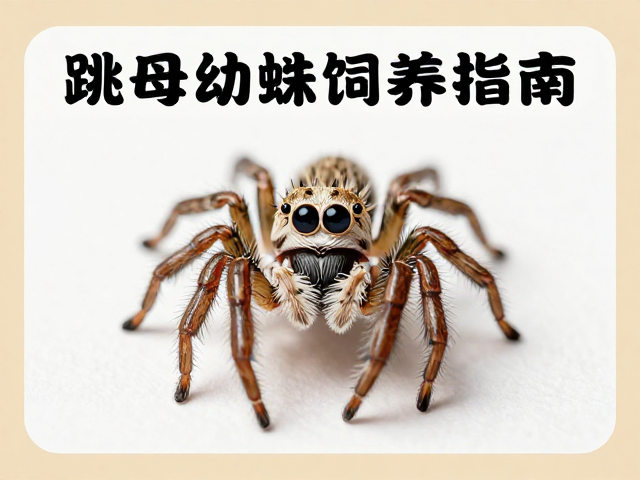 跳蛛幼蛛饲养指南，公母分辨技巧与新手避坑指南