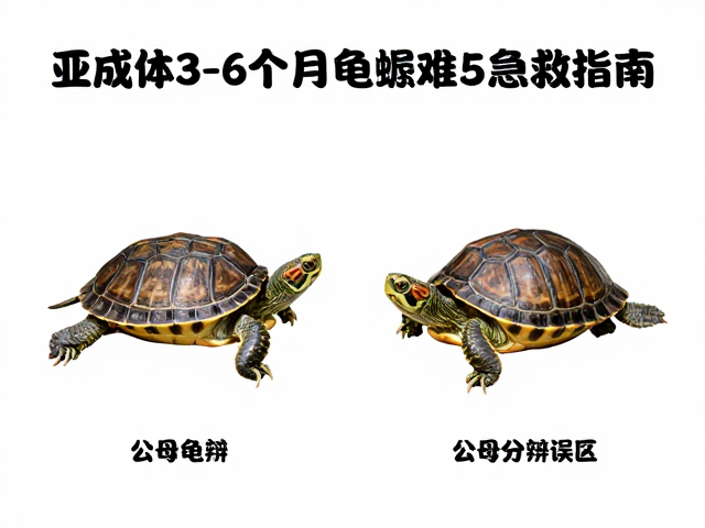 亚成体3-6个月龟蜕皮困难？公母分辨误区与急救指南