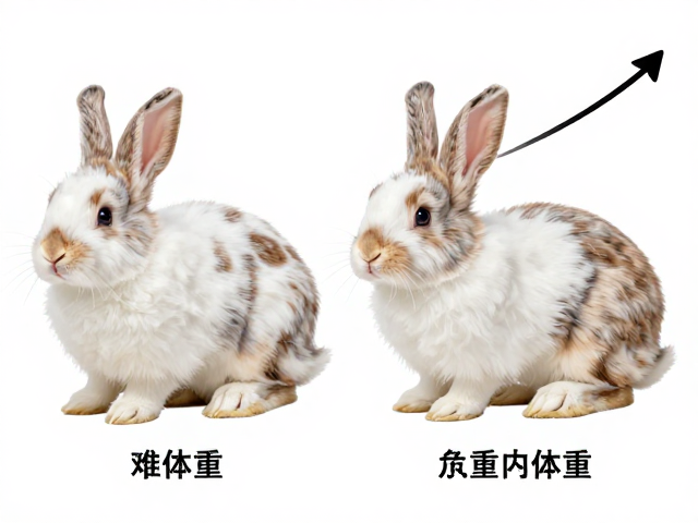 幼兔体型相似难分辨？看骨骼与体重，轻松鉴别品种不混淆