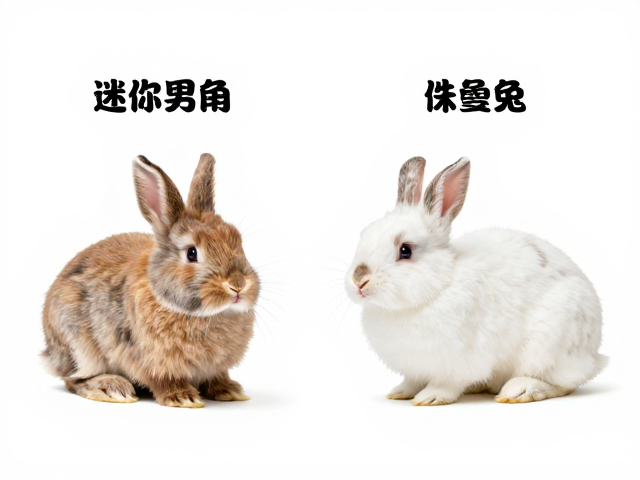 幼兔鉴别指南,迷你荷兰兔与侏儒兔行为特征对比,一眼辨真伪