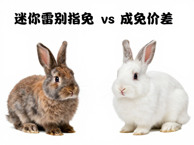 迷你雷克斯幼兔鉴别指南，幼兔与成年兔价差对比