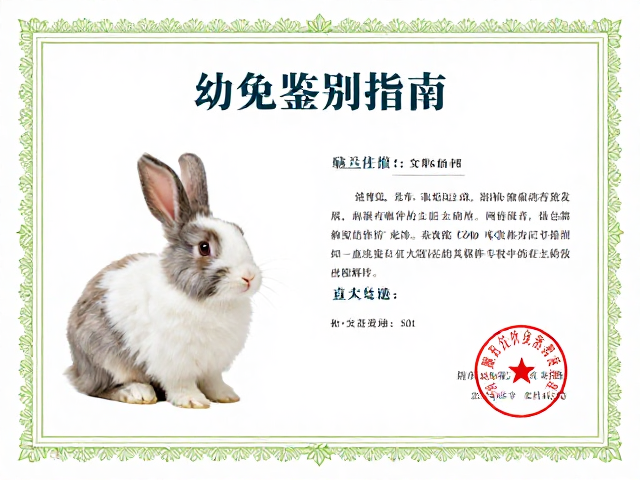 幼兔鉴别指南,常见杂交品种发展及血统证书附加价值解析