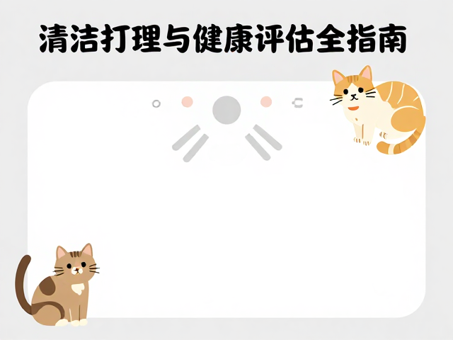 猫咪隐藏点怎么造？清洁打理与健康评估全指南