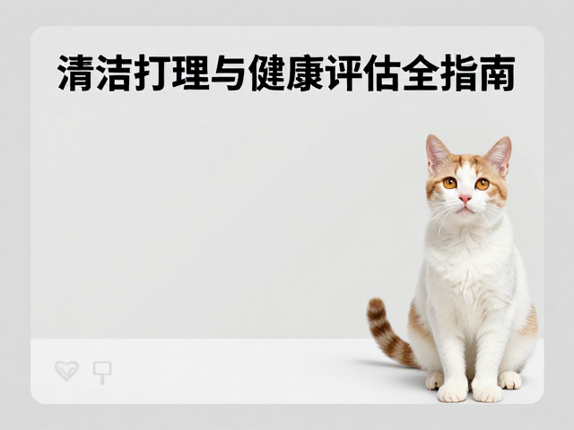 猫咪隐藏点怎么造？清洁打理与健康评估全指南
