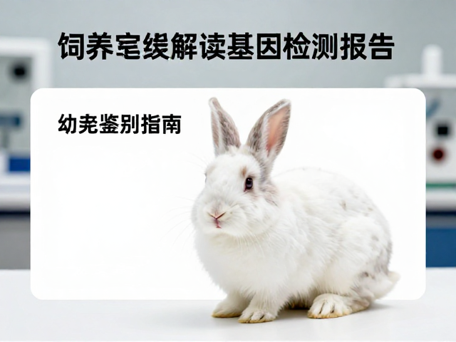 幼兔鉴别指南,骨骼结构评估与宠物基因检测实验室全解析