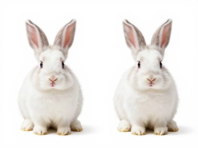 幼兔鉴别指南,通过体型结构与虹膜环判断品种