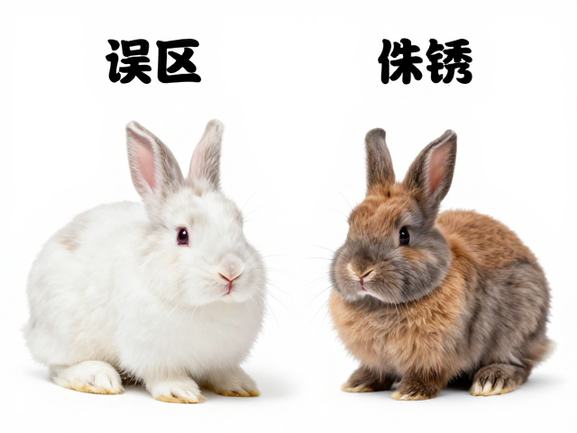 迷你荷兰兔与侏儒兔区别,幼兔鉴别指南,拒绝混淆