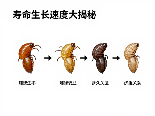 蜘蛛蜕皮周期与步足完整关系，寿命生长速度大揭秘