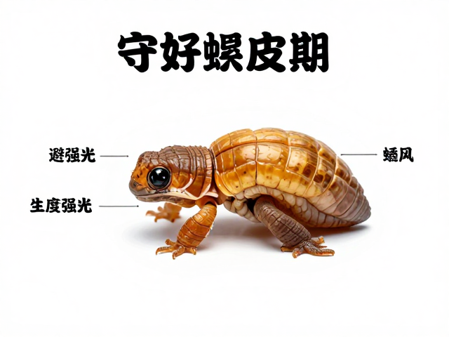 守好蜕皮期！避强光，通风，让爬宠安稳度难关