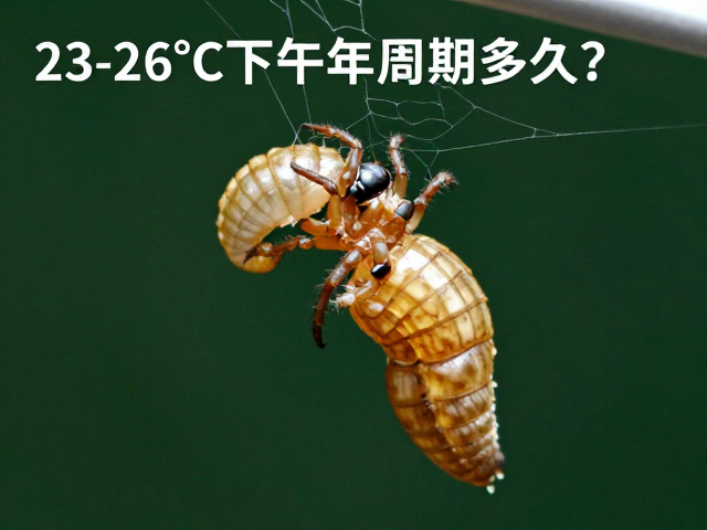 成年蛛蜕皮周期多久?23-26℃下半年至一年需警惕