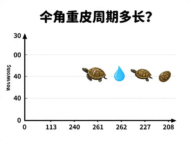 乌龟蜕皮周期多长？测量体长体重变化，提供水源助恢复