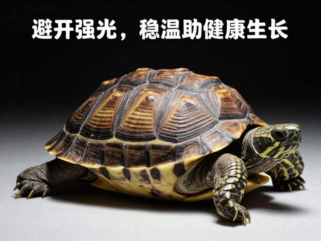龟壳蜕皮周期长？避开强光、稳温助健康生长
