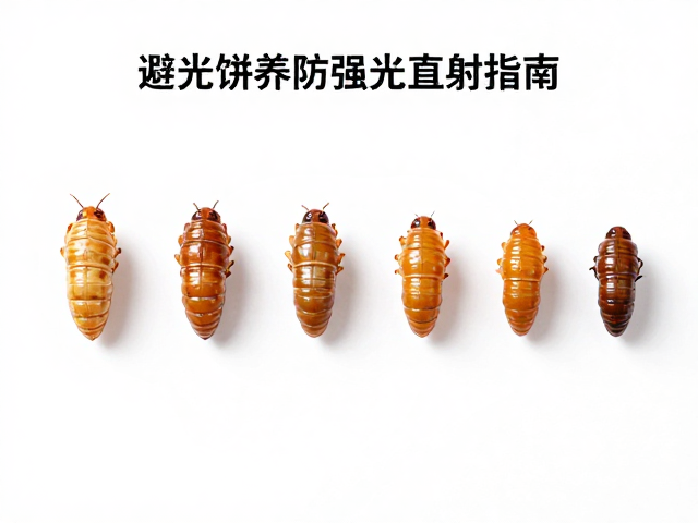 面包虫蜕皮周期多长？避光饲养防强光直射指南