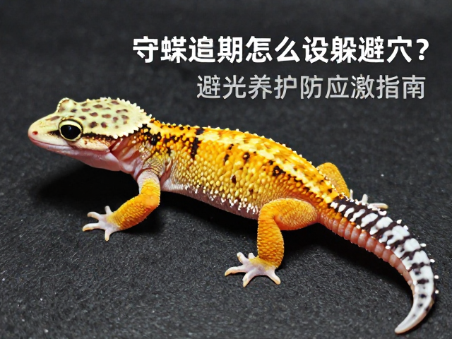 守宫蜕皮期怎么设躲避穴？避光养护防应激指南
