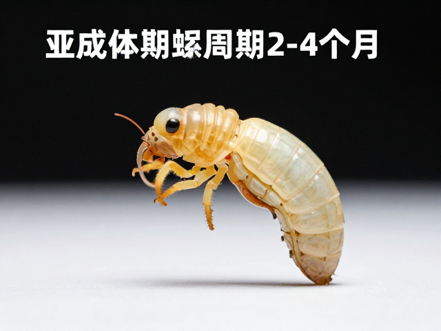 亚成体期蜕皮周期2-4个月，通风良好助顺利蜕皮