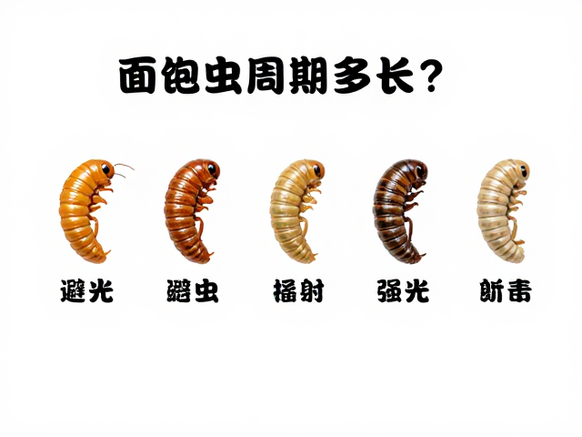 面包虫蜕皮周期多长？避光饲养防强光直射指南