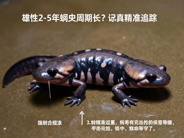 雄性2-5年蜕皮周期长？标记体重变化助精准追踪